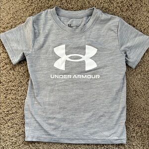 Under Armour Kids Heather Gray Tee